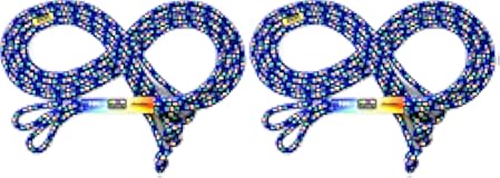 16&apos; Foot Single Jump Rope - Purple Confetti &lpar;Pack of 2&rpar;