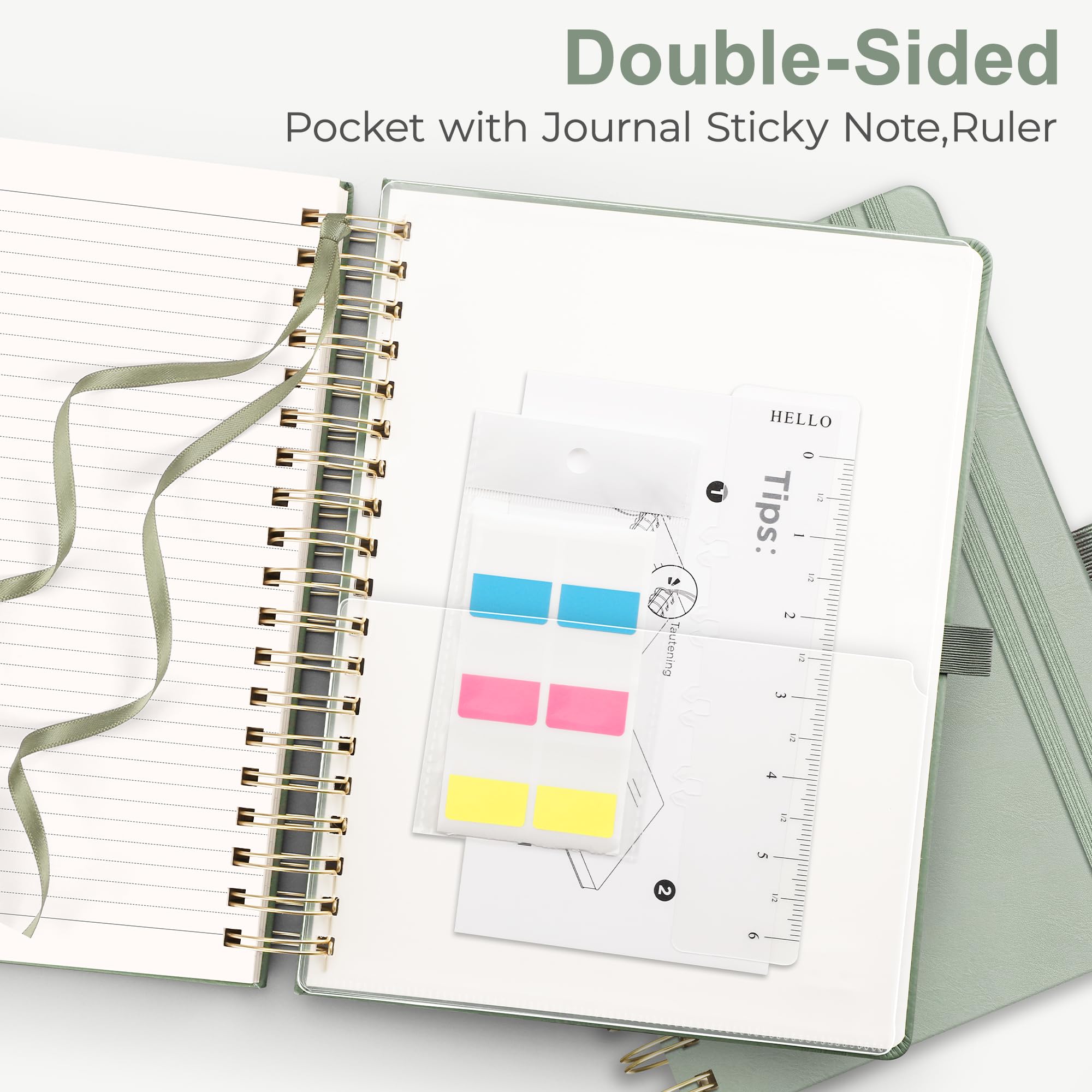 RETTACY Lined Journal Notebook-300 Pages B5 Note Book Hardback - Image 4