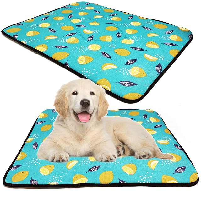 BPS Colchoneta para Perros Gatos Cama Manta Mascotas Antideslizante Tamaño S/M/L Portatil Colchón Almohada…