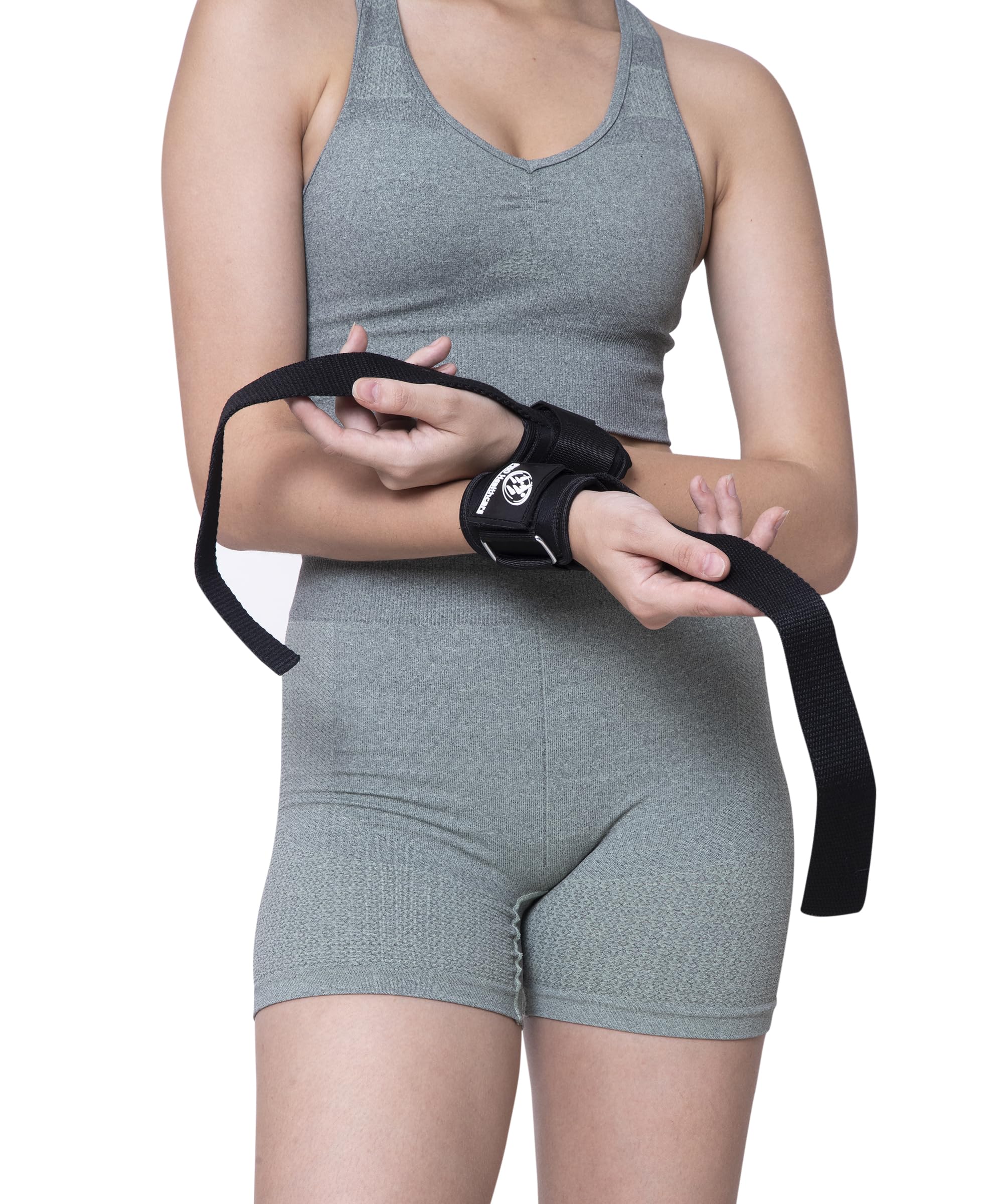 PRO HEALTHCARE Weight lifting Strap with Wrist supporter for Gym | Accessories For Men For Women Wrist Strap For Gym | Bar Straps for Deadlifting, Gym Equipment for Workout-image-43