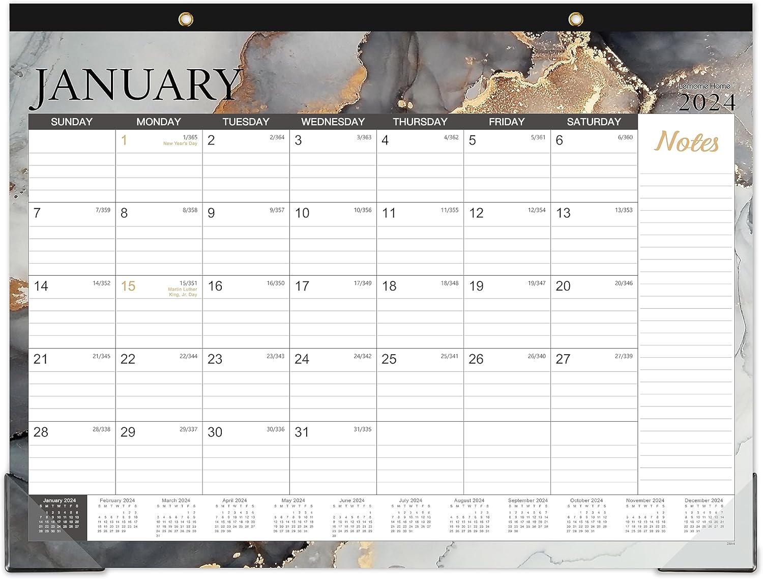 Desk Calendar 2024 Large Desk Calendar 2024, JAN. 2024