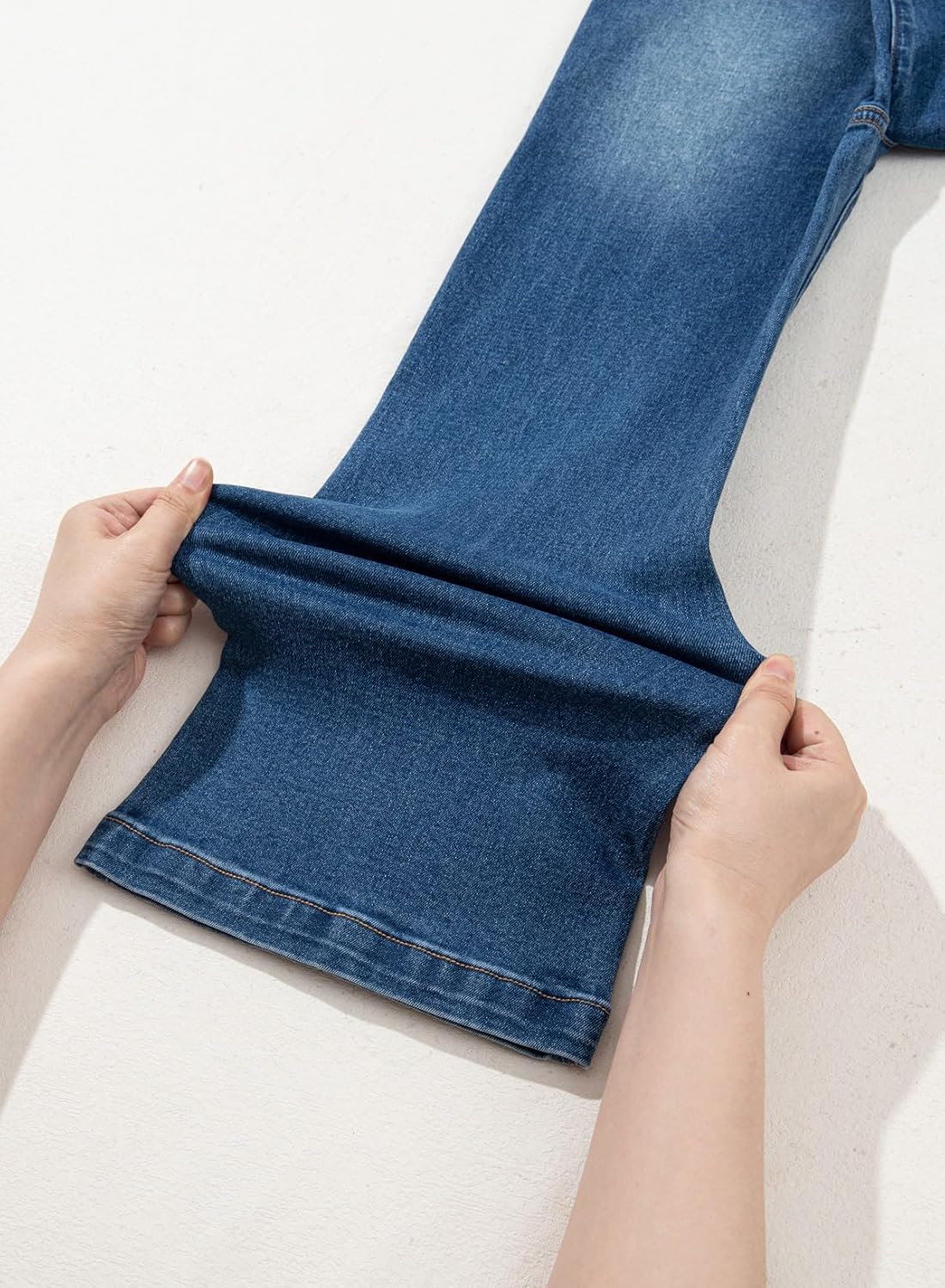 blibean Tween Girls Wide Leg Jeans Zimbaplatinum Demin Pants Size 6-15 Years - Image 8