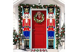 Delightful Nutcracker Backdrop: An Enchanting Festive Ensemble