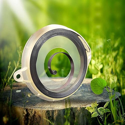 Miniatura 4 de Recoil Rewind Spring Starter Polea Cuerda Rotor Fit Husqvarna 445E 450 455 460 Rancher Motosierra