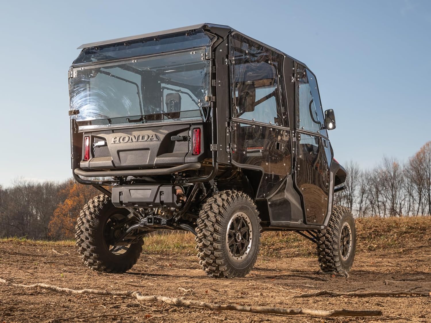 SuperATV 3" Lift Kit Compatible with 2016+ Honda Pioneer 1000/1000-5 / Deluxe | Run up to 28" Tires | Maintains Steering Radius and Suspension Travel | Cover More Ground