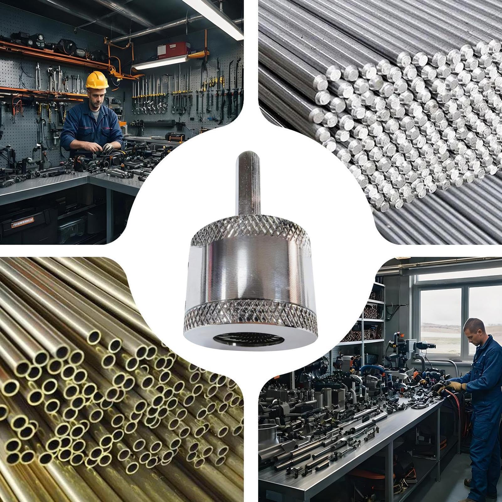Spazzola Per Tubi In Rame | Attrezzo Per Pulizia Tubi Metallici,Attrezzo In Filo Acciaio Inox Con Per Idraulica Saldatura E Usi Industriali