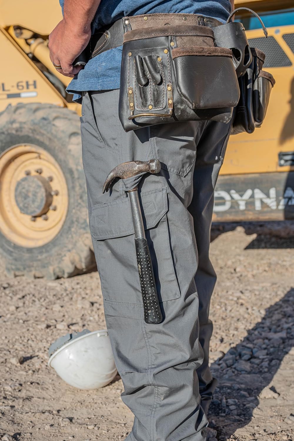 LA Police Gear Iron & Haft Journeyman Ripstop Pant, Utility Work Pants, Carpenter Cargo Pants