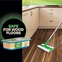 Vista 6 de Swiffer Sweeper Paños húmedos para trapear pisos de madera, 20