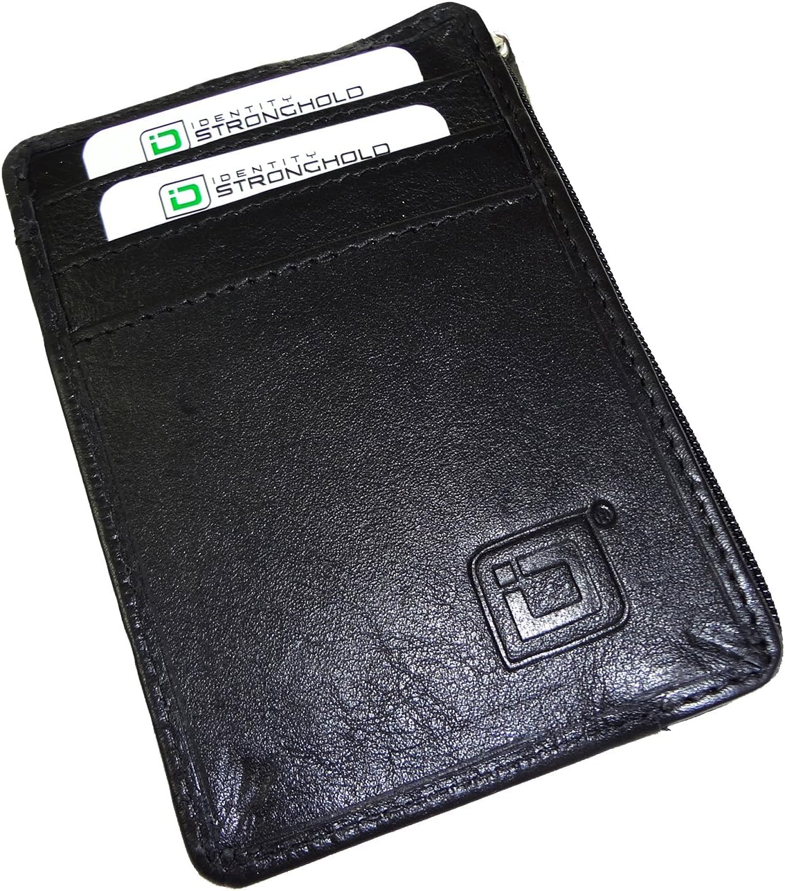 Identity Stronghold RFID Blocking Mini Wallet - Black