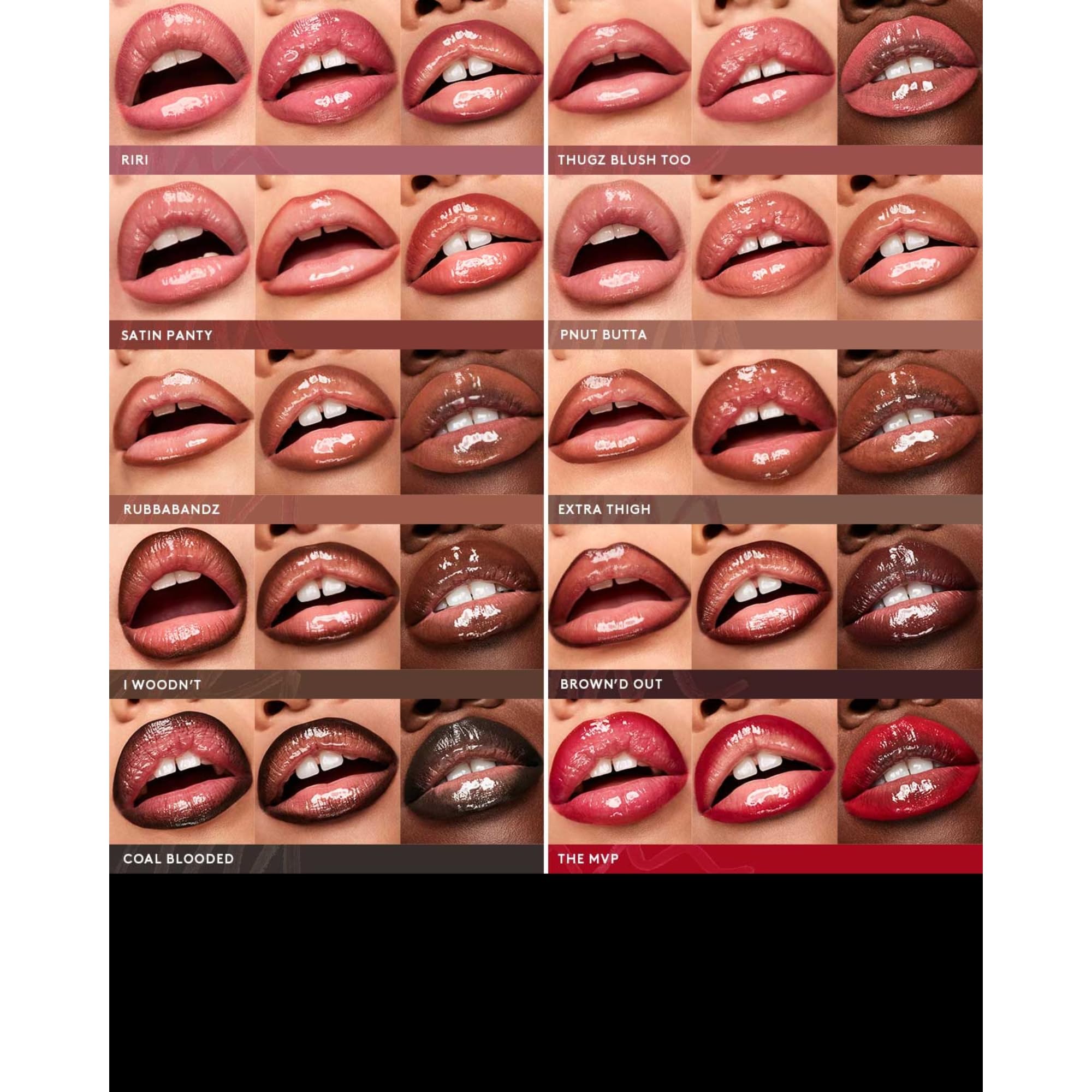 FENTY BEAUTY Trace'd Out LIP LINER -THUGZ BLUSH TOO