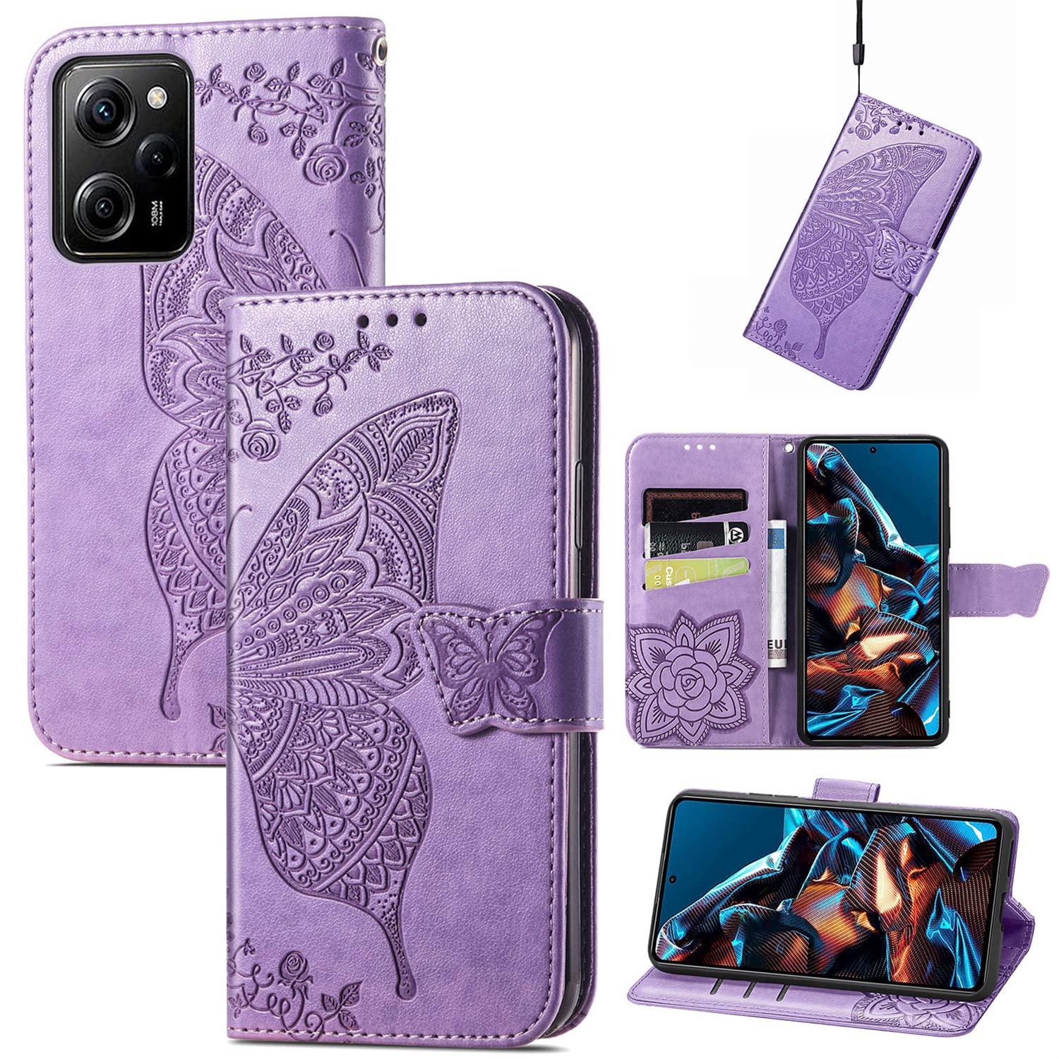 Amazon.co.jp: Lanyard card slots wallet clip Compatible with