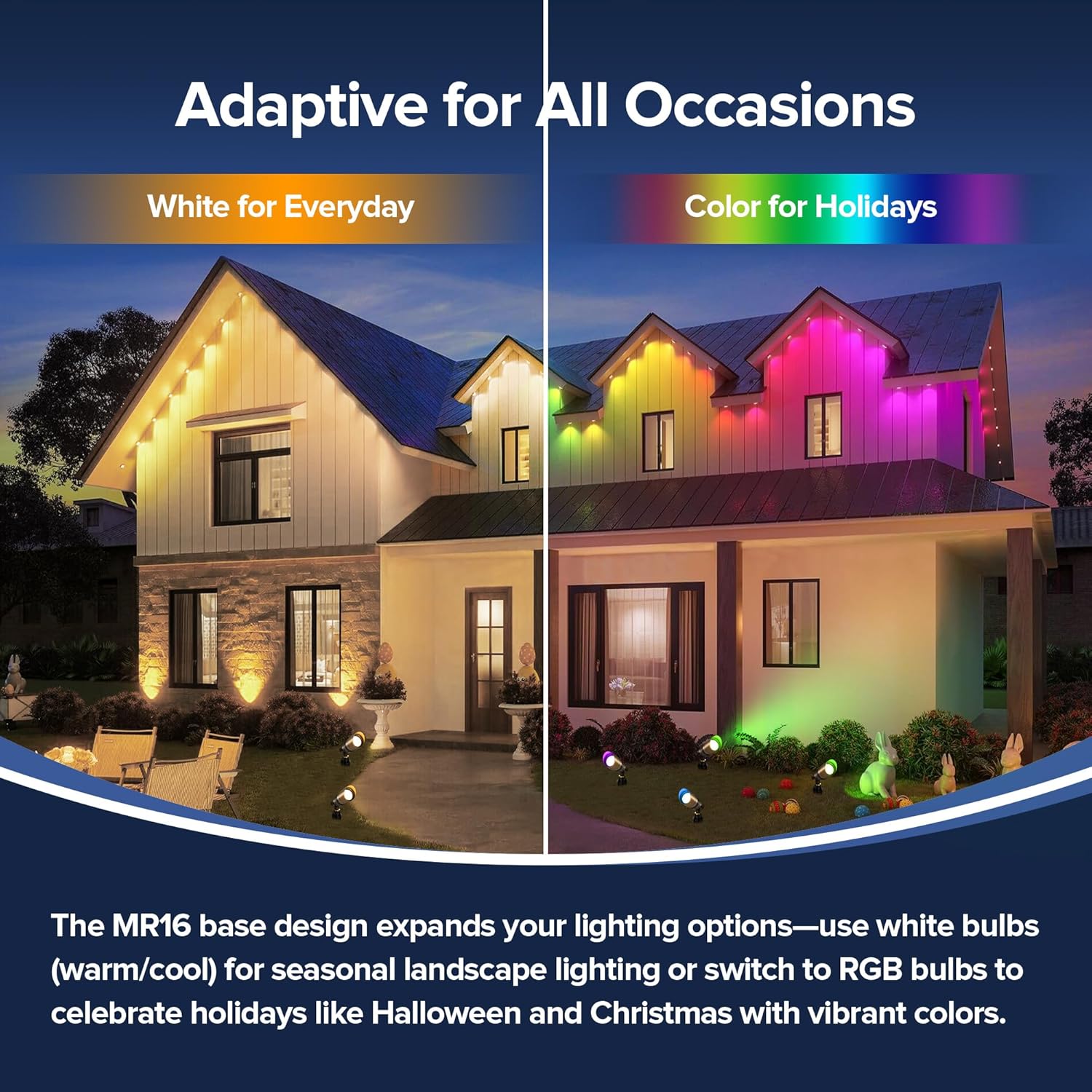 LUTEC Solid Brass Low Voltage Landscape Lighting, 12V Heavy Duty Waterproof Landscape Spotlights Bronze, Wired Uplights Outdoor Fixtureswith ABS Spike, Garden Yard Pathway Tree Without Bulb, 6 Pack - Image 5