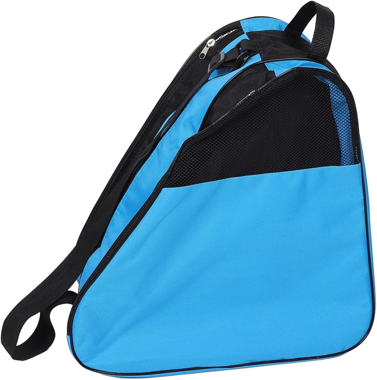 Roller Skates Bag Shoulder Strap Lightweight Skating Pouch Multiple Compartments Stylish Roller Backpack for Women and Girls for Ice and Inline Skates