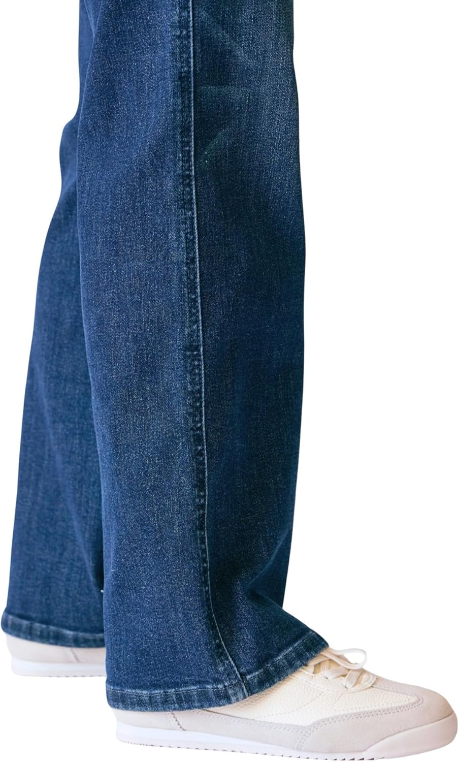 Judy Blue Women's Mid Rise Tummy Control Straight Leg Jeans, Stretch Denim Comfort Fit for Everyday Wear - Image 6