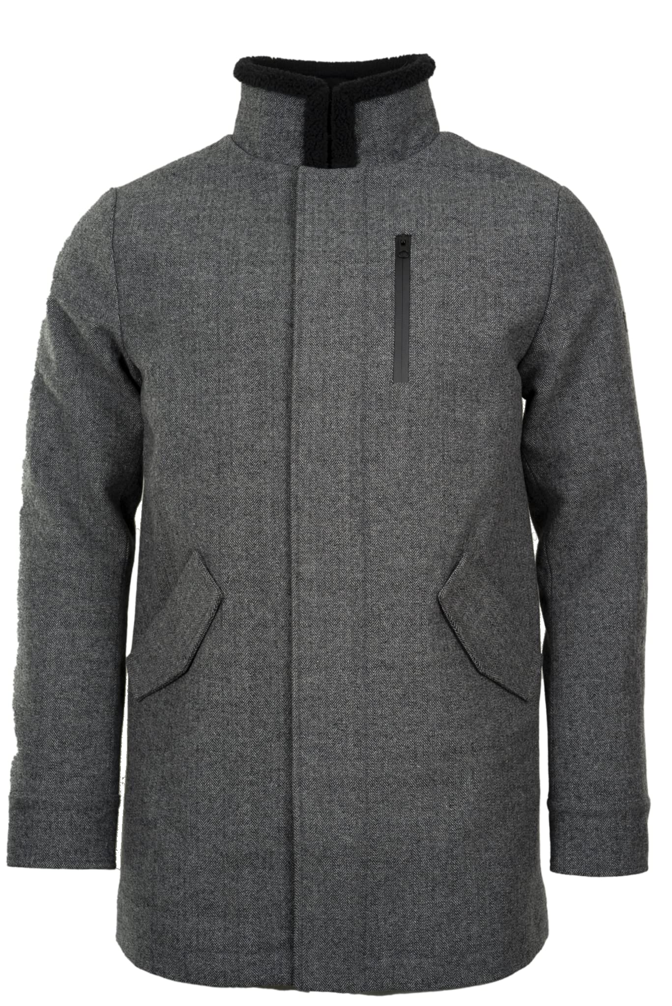 Indicode Herren Mantel Wollmantel Woll Winter Mantel Parka Winterparka Edel Business