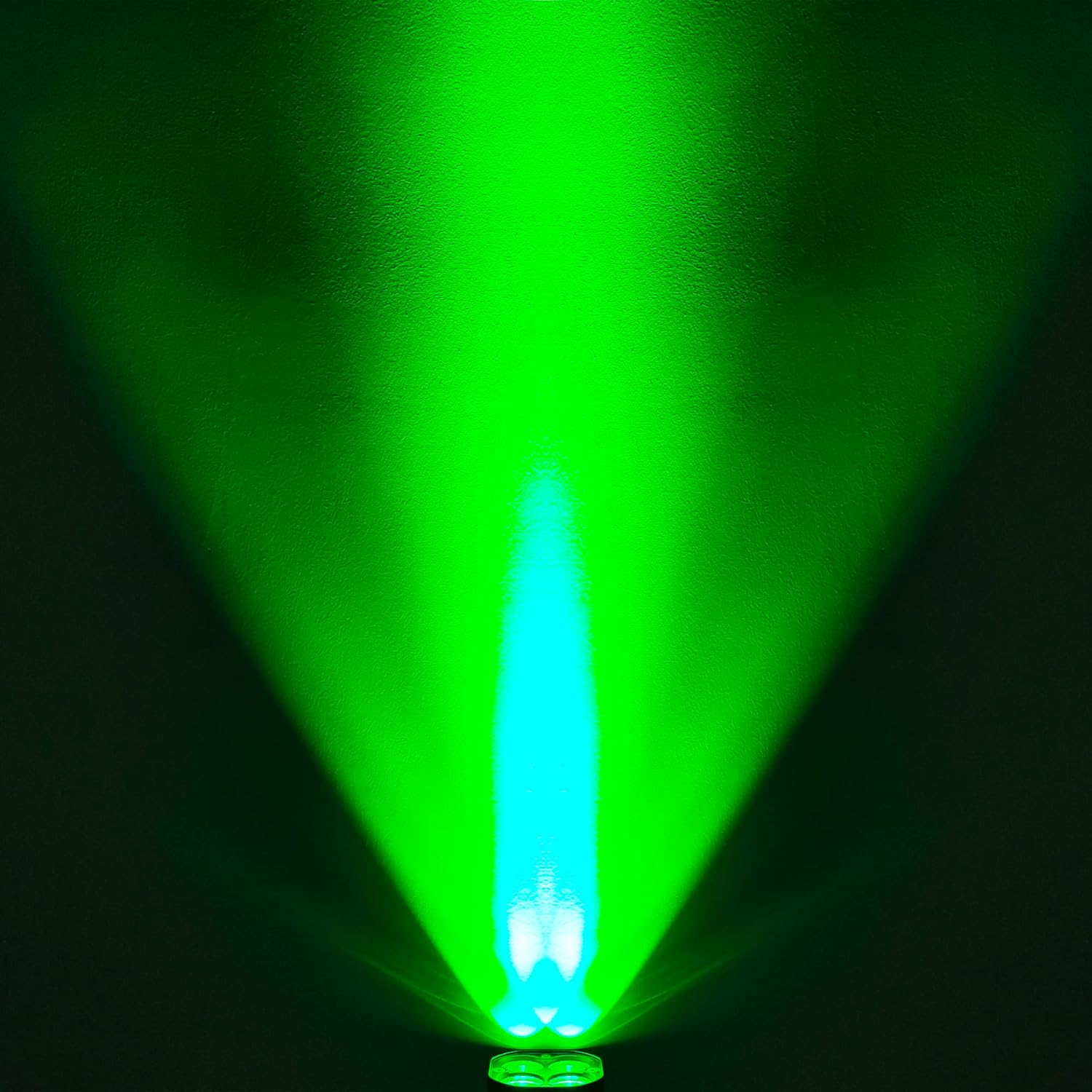 Green Led Pods Light Bar, 3 Inch 40W Square 12V 24V Waterproof Boat Hunting Fishing Lights, Motorcycle Pickup ATV Truck Driving Fog Work Auxiliary Spot Lights (Pack of 2)