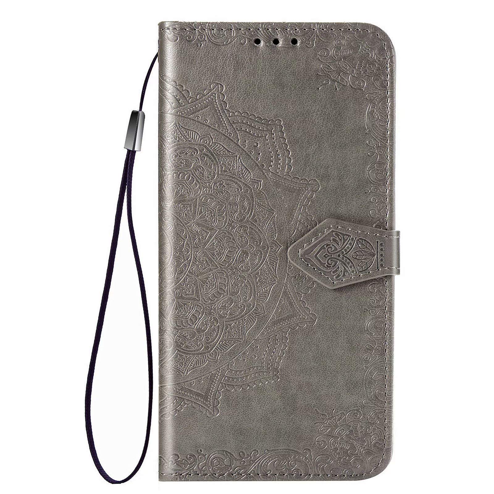 Cover per Samsung Galaxy Xcover 4 Custodia,Carta Fessura, Supporto Stand,Sili