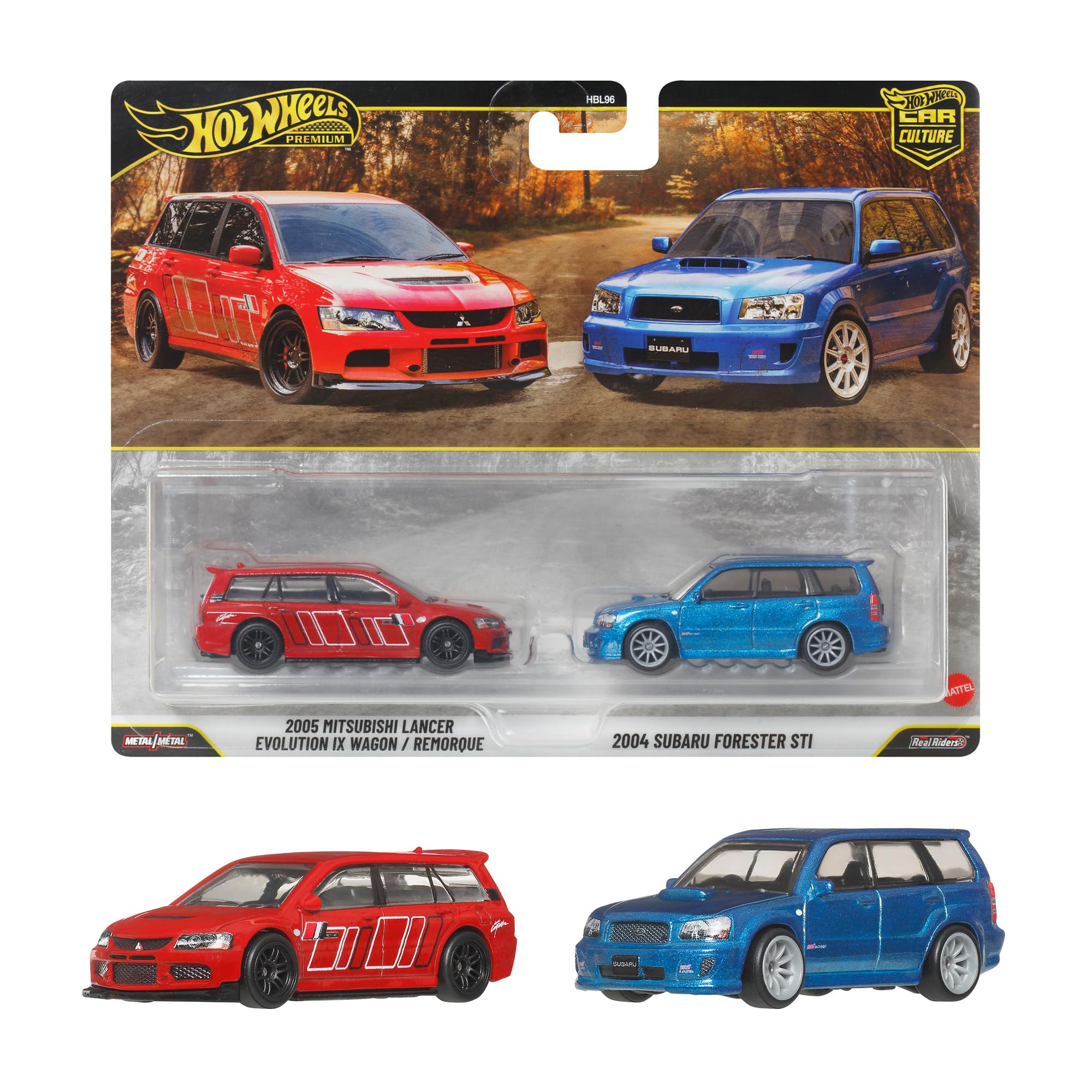 Amazon | ホットウィール(Hot Wheels) プレミアム2パック 2005 三菱