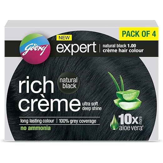 Godrej Hair Colour - Black 4 Pack