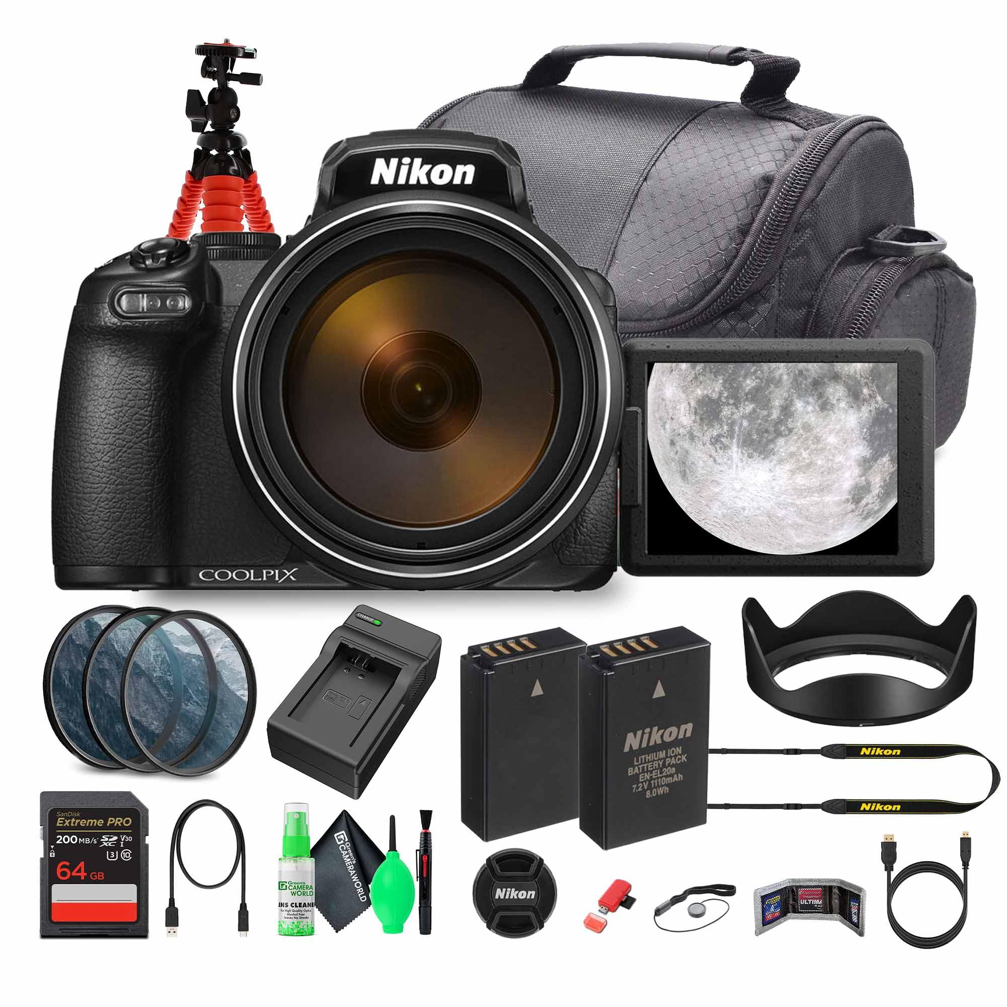 Amazon | Nikon COOLPIX P1100 125倍 スーパーズーム コンパクト 