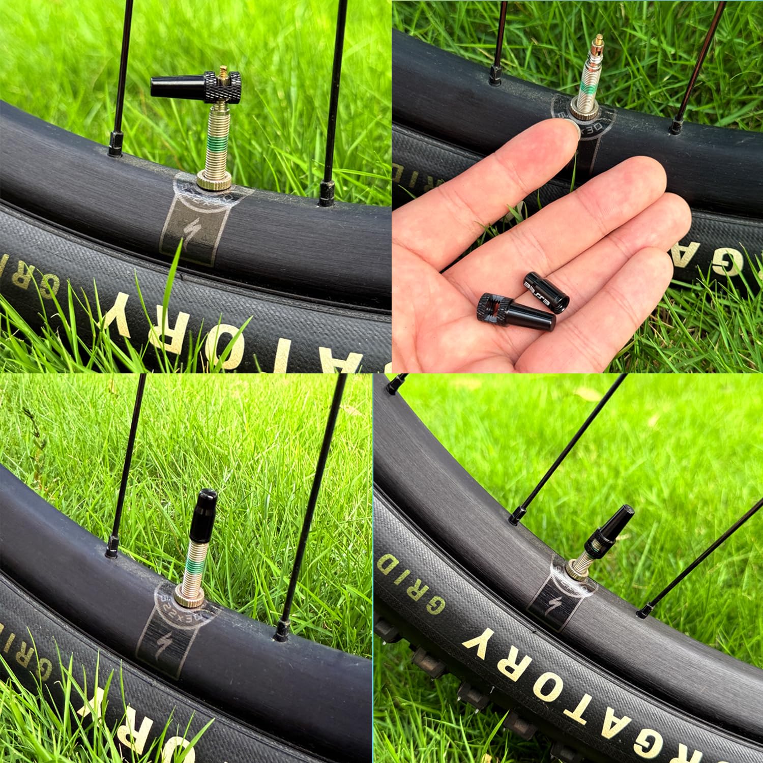 Presta Valve Core Kit - Repair Your Bike Tires -7