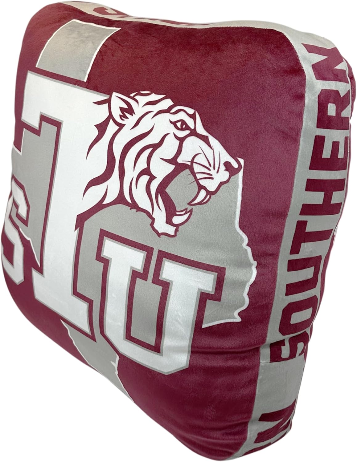 FANMATS HBCU Texas Southern Tigers XL Puff Plush Pillow – Plush Oversized Decorative Pillow for Couch & Bed
