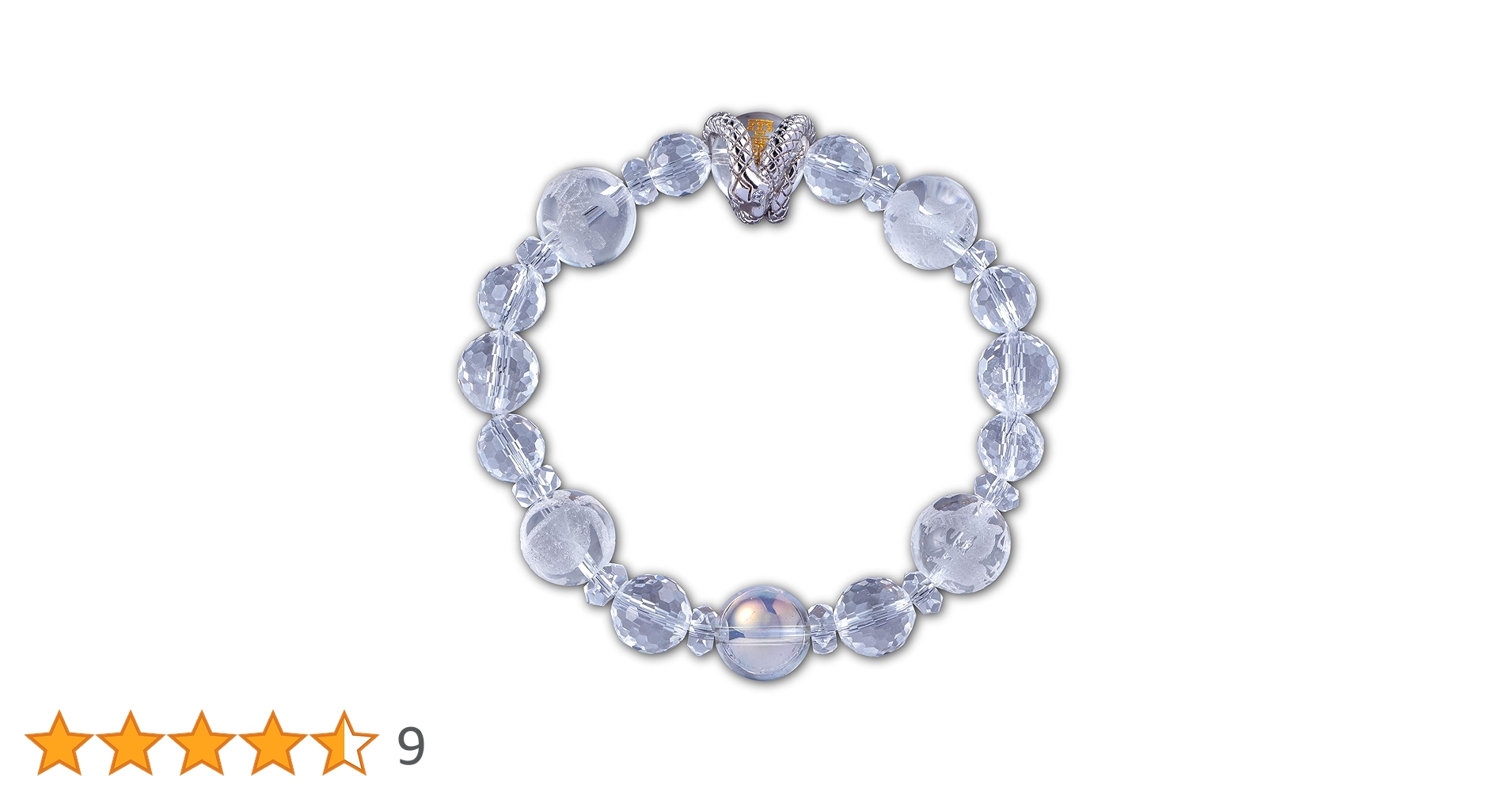 まんちさまオーダー＊白蛇玉入りブレスレット／白蛇抜け殻入りピアス 楽天市場】白蛇 ブレスレットの通販