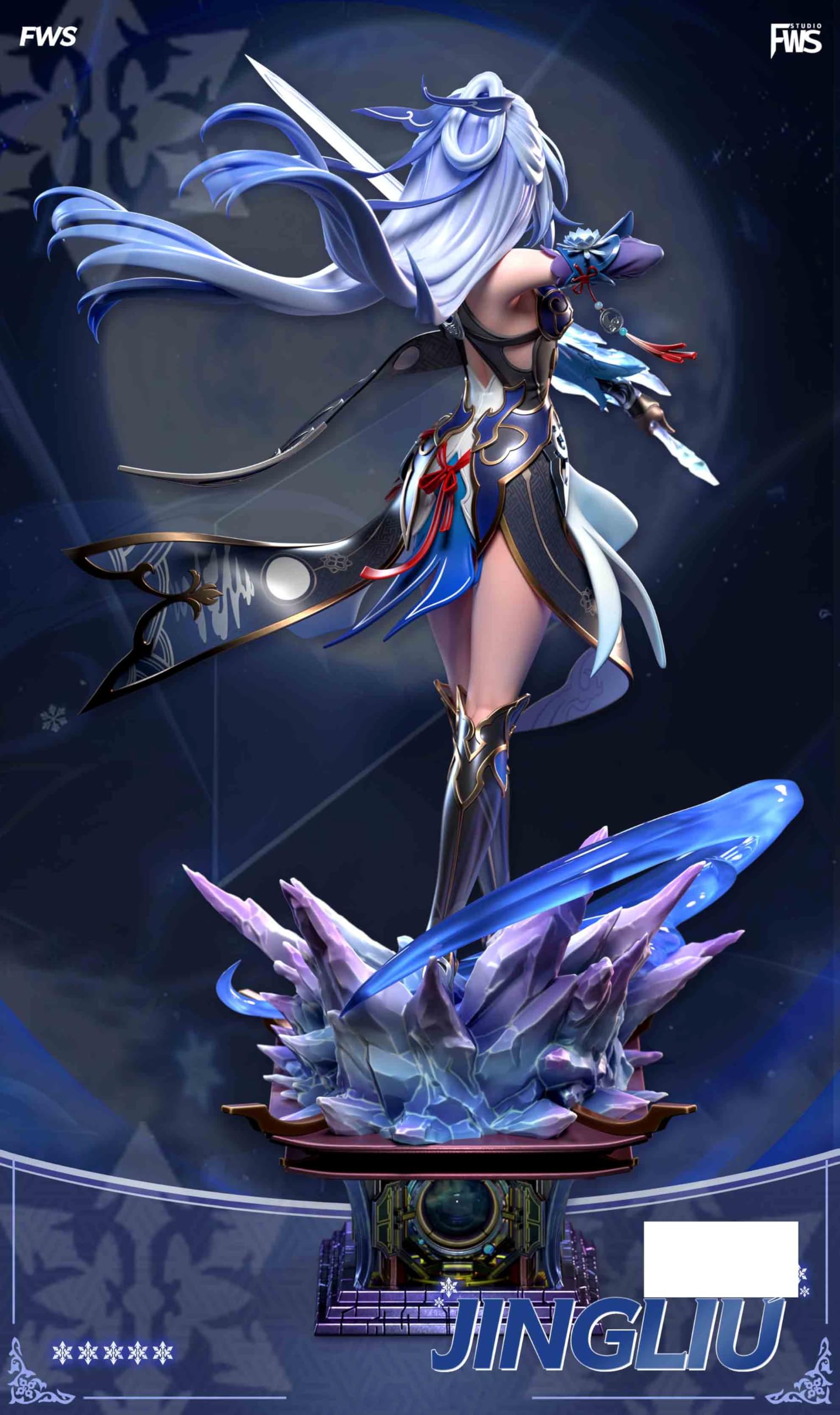 崩壊3rd ACG 刑務所の鏡流 フィギュア ガレージキット スタチュー