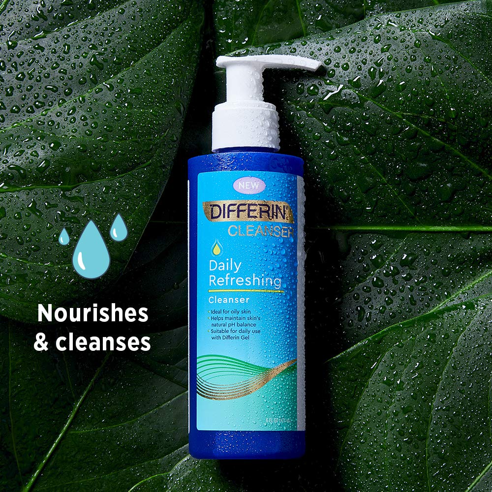 Facial Cleanser by the makers of Differin Gel, Daily Refreshing Face