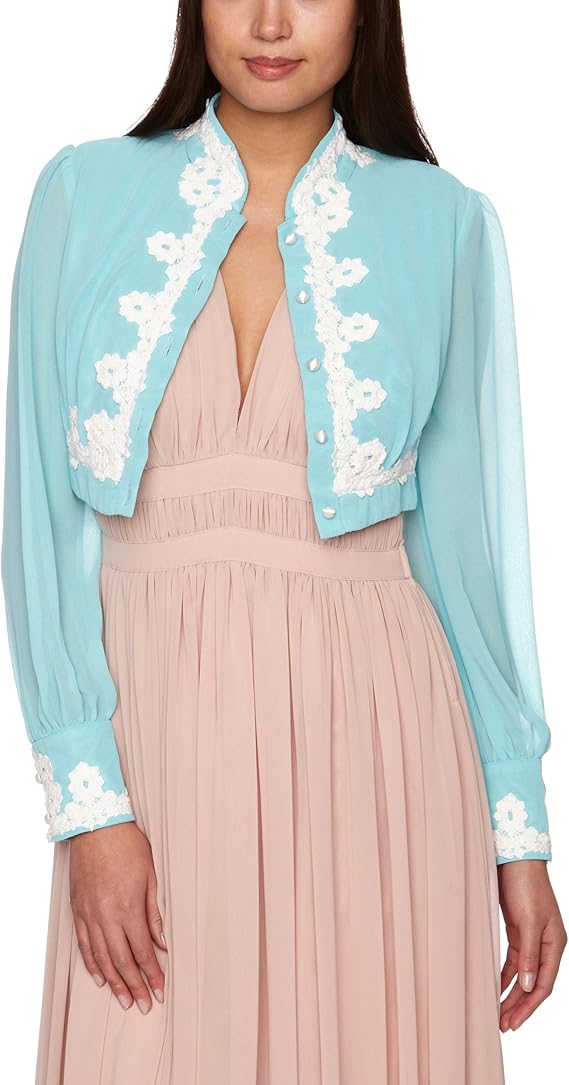 Fever Catalina Women's Dress Jacket Sky Blue 16 Amazon.co.uk Fashion