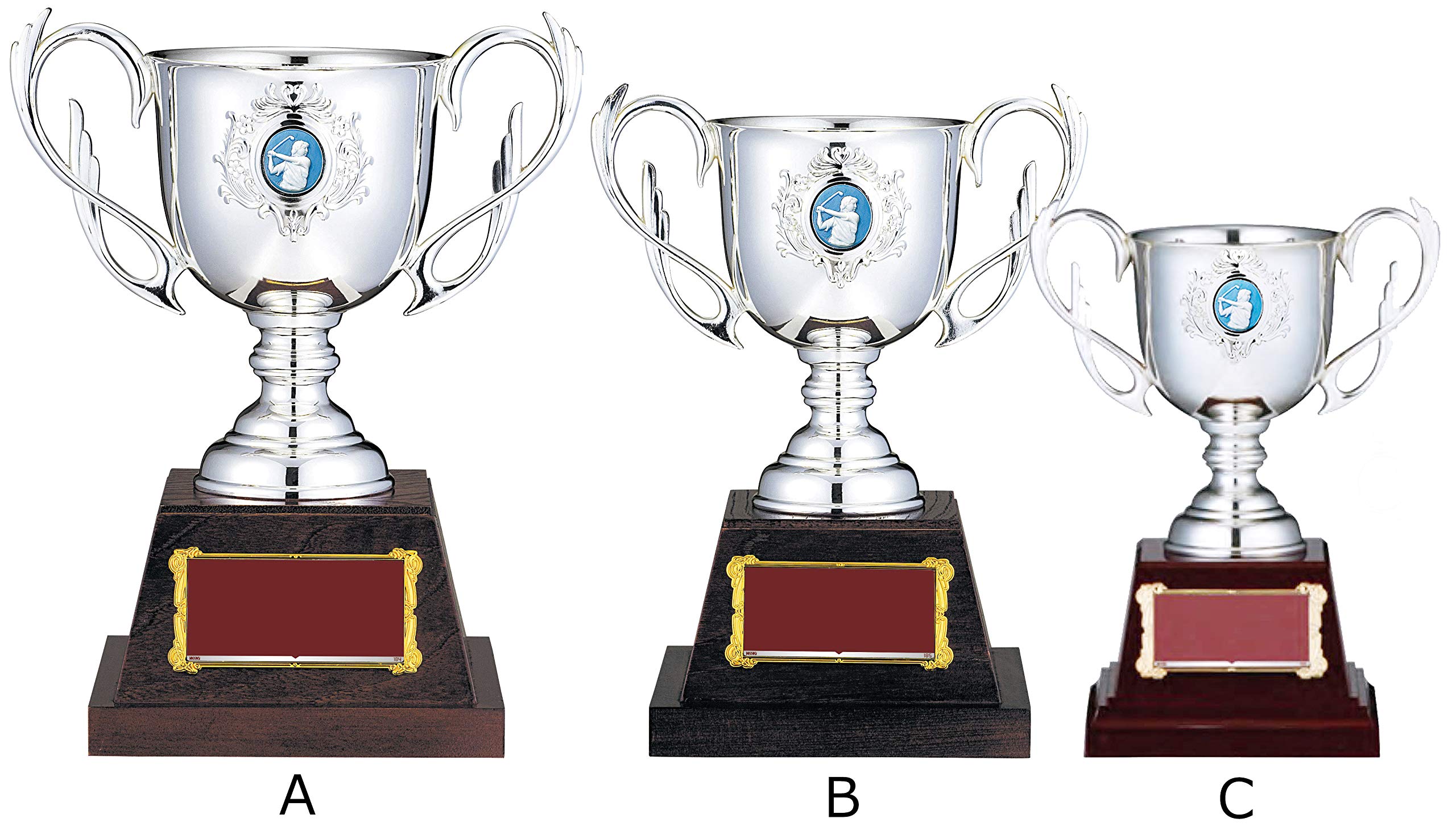 Amazon | トロフィー レーザー彫刻 名入れサービス付 優勝カップ