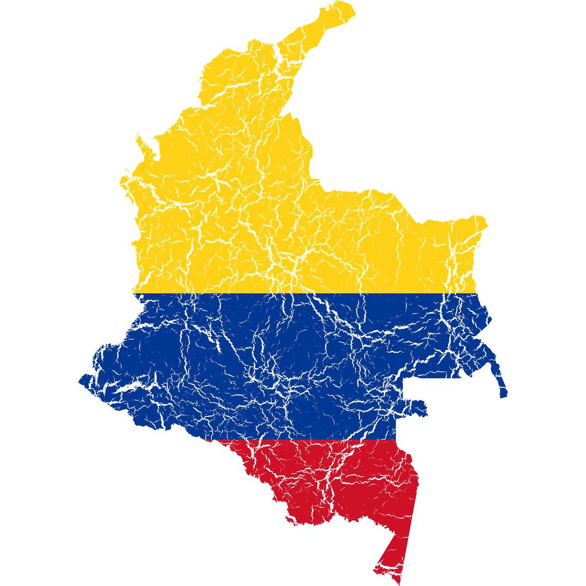 CafePress Colombia Flag And Map Patches 4