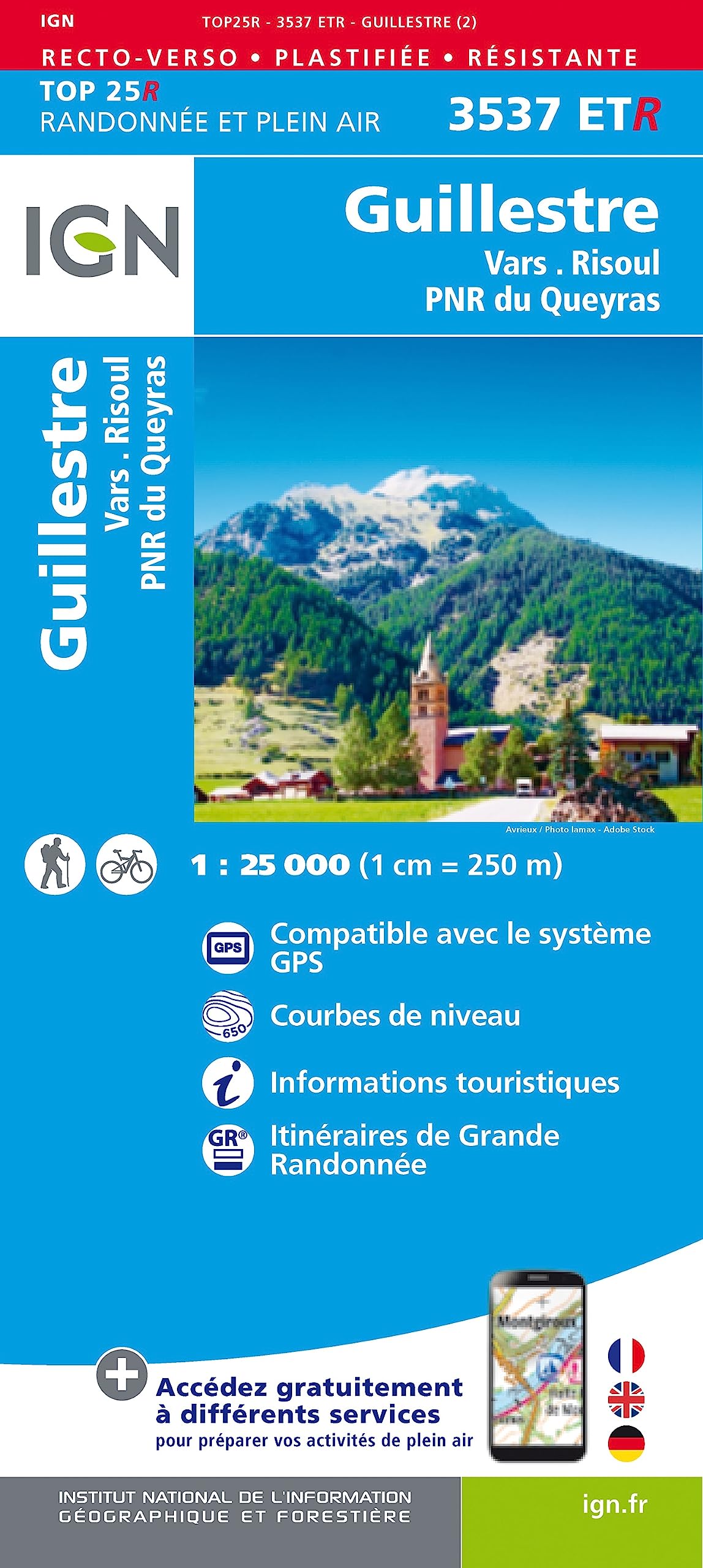 Guillestre / Vars Risoul / PNR du Queyras: 3537ETR (TOP 25R)