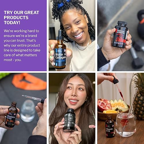 Miniatura 7 de Suplementos cerebrales nootrópicos para memoria y enfoque con huperzina A, fosfatidilserina, DMAE - Apoyo a la salud cerebral GABA, colina, DHA,