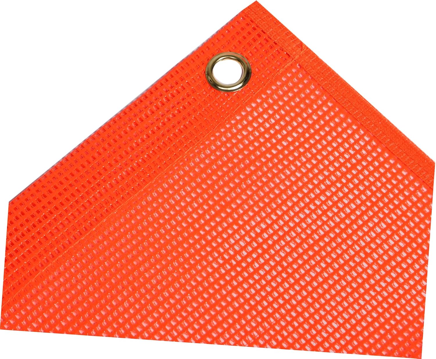 VANZACK 2Pcs Mesh Safety Warning Flags Durable Highly Visible Traffic Flags for Garage Bicycle Kayak Use Easy Attachment Replacement