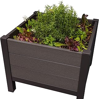 Frame It All The Urban Oasis 27in x 27in x 22in Elevated Garden Bed