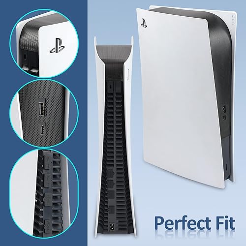 Miniatura 3 de Wabracket Dust-proof kits for PS5, with Console Dust Protection Cover , 2pcs Dust Filters , 8 dust-proof silicone plugs . Detachable Dust Kits for