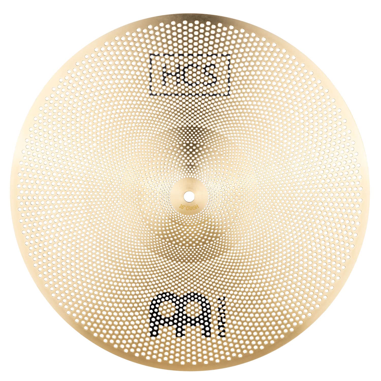 Meinl P-HCS141620 Übungsbecken Set leise Schlagzeug-Becken + keepdrum Drumsticks