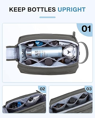 Miniatura 10 de BAGSMART Neceser para hombre Marrón Viaje