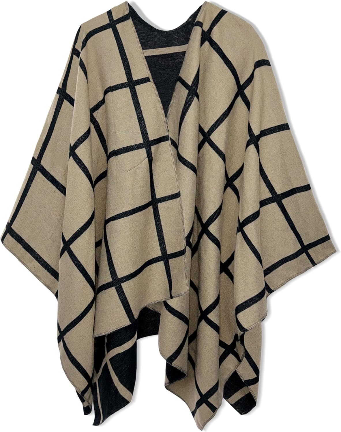 Urban CoCo Women's Pashmina Shawls and Wraps for Evening Dress Warm Ruana Cape - Image 3