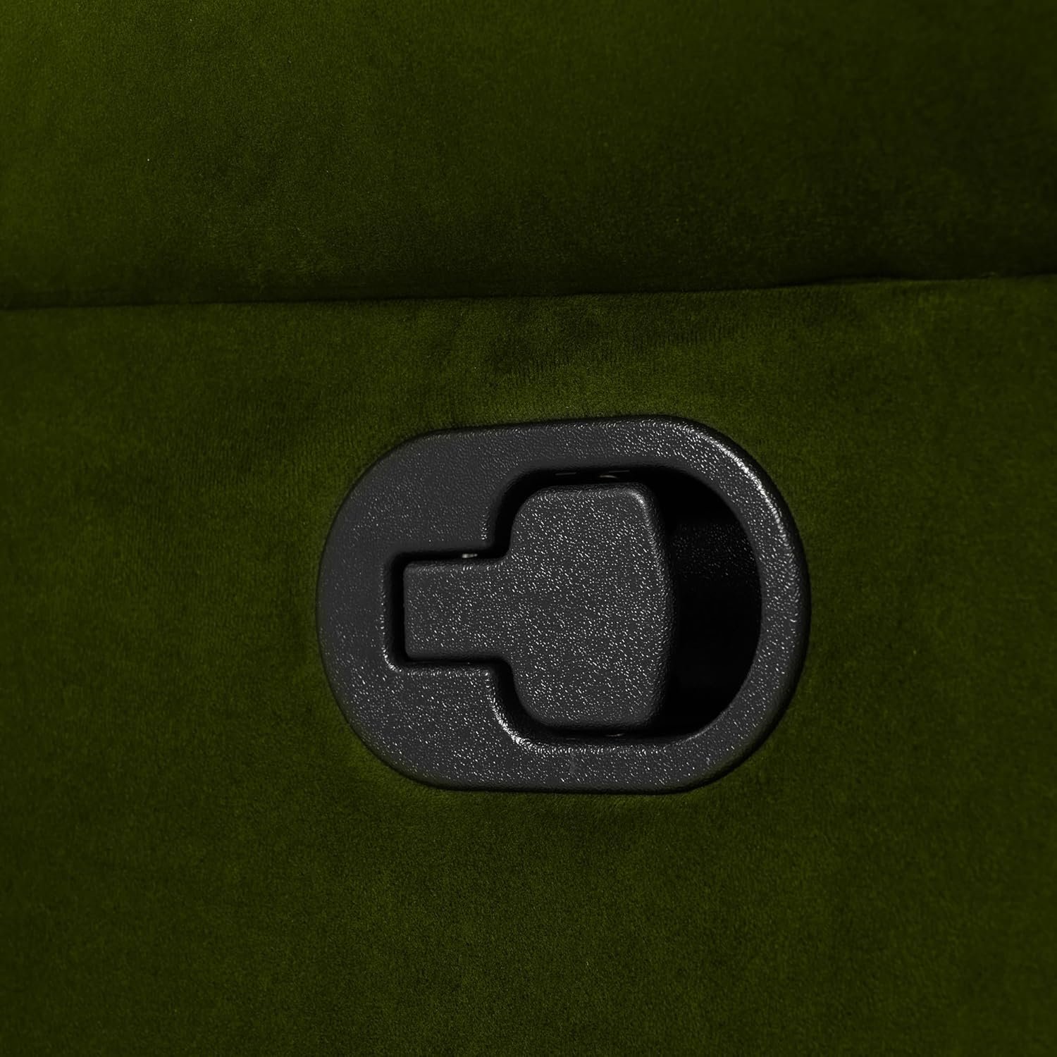 360° Swivel Rocking Recliner Chair: Modern Velvet Nursery Rocker with Adjustable Backrest 90-150° - Green Upholstered Nursing Chair for New Moms & Baby Care in Living Room Nursery