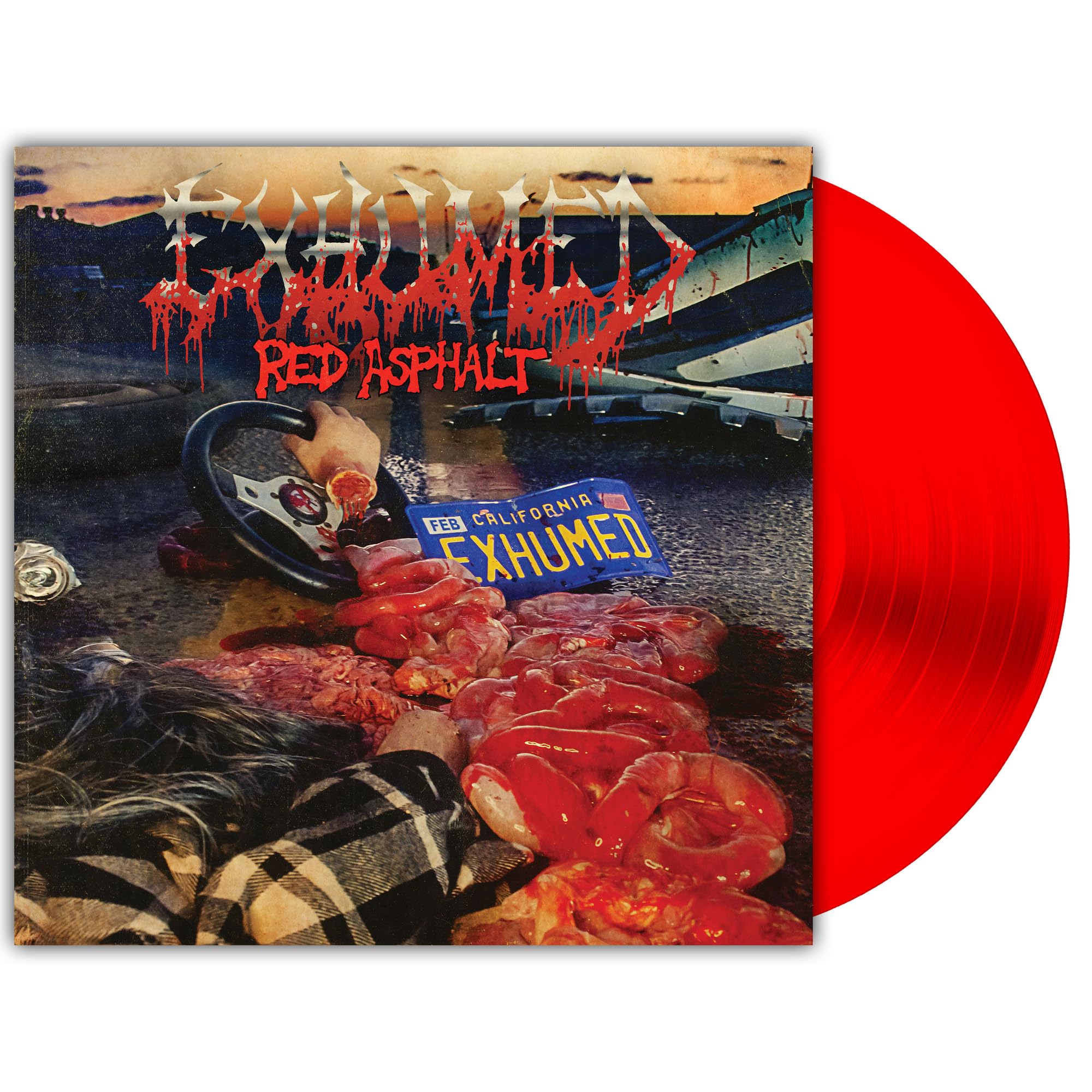 Exhumed - Red Asphalt (Relapse Records) Vinyl 12"" Album