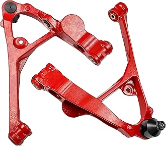 AWD 4WD Front Lower Control Arms for 1999-2006 Chevy Silverado GMC Sierra 1500, Suburban Avalanche Express 1500 Tahoe Savana Yukon - Forged Steel OEM Replacement & Reinforced PU Bushings