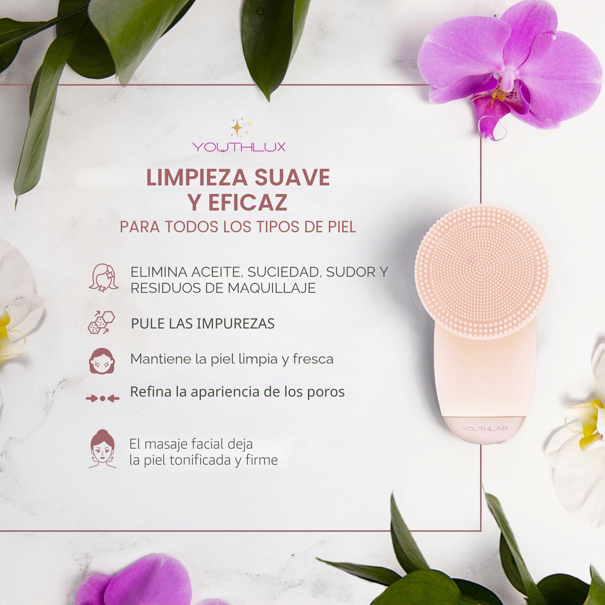 YOUTH LAB Powered Facial Cleansing Brush