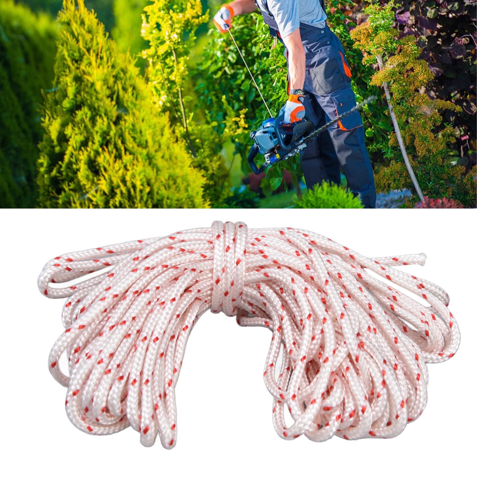 Cordons De Démarreur Pour Tondeuse - Corde Traction Tronçonneuse Taille Cordons De Démarreur Pour Tondeuse - Corde Traction Tronçonneuse Taille