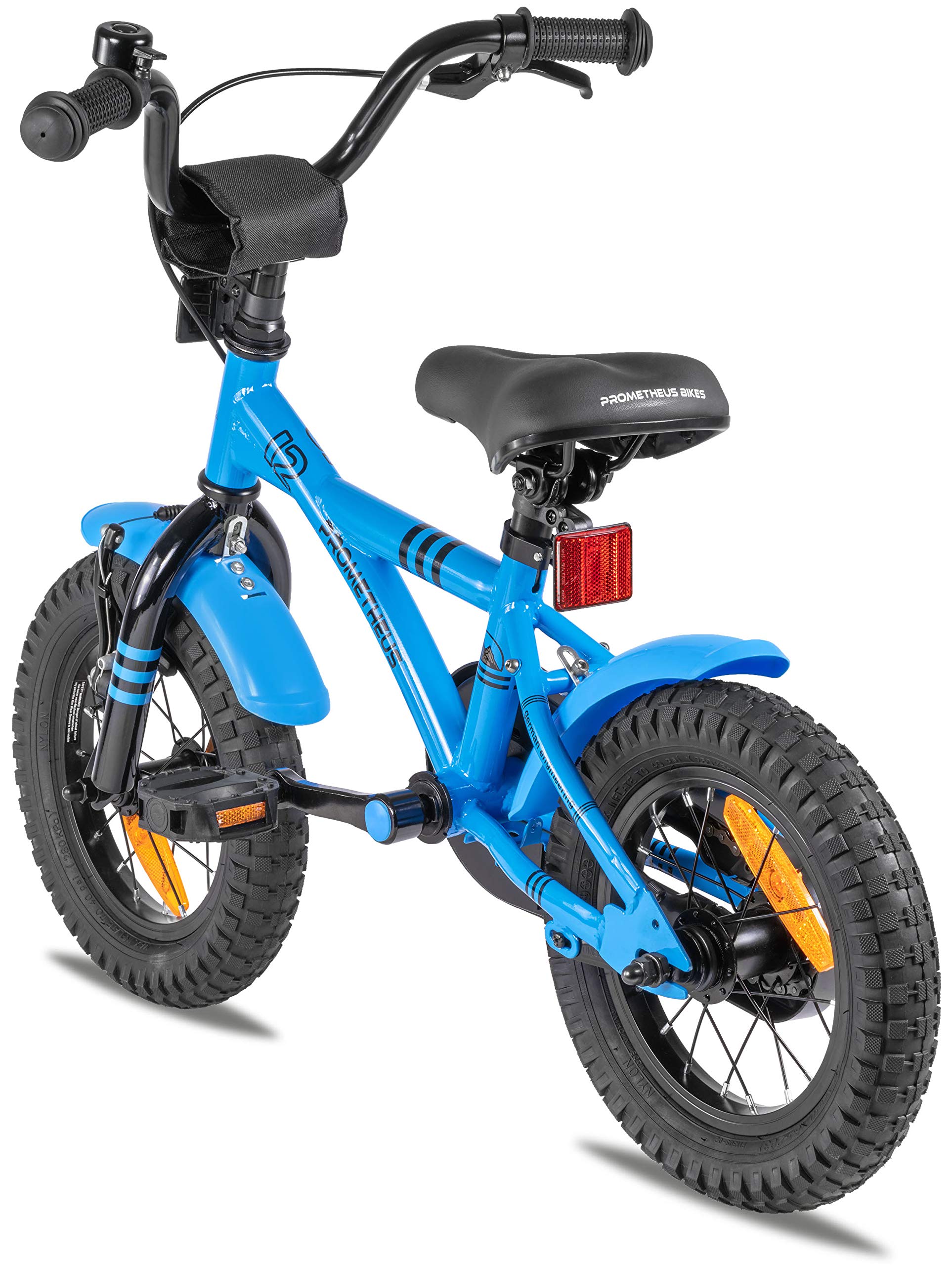 PROMETHEUS BICYCLES Velo Enfant 3 Ans Garcon vélo Fille 12 Pouces a Roulette pour 3 a 5 Ans - BMX en Bleu