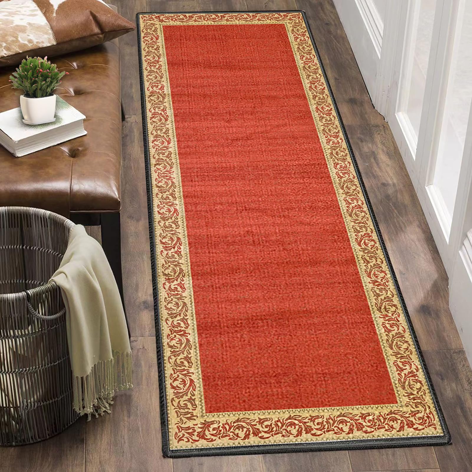 Dywan Długi Korytarz 80 x 300 cm Dywan Chodnik Kuchenny Antypoślizgowy Dywan Chodnik Chodnik Antypoślizgowy Zmywalny Dywan Kuchenny Do Wejścia, Przedpokoju i Sypialni