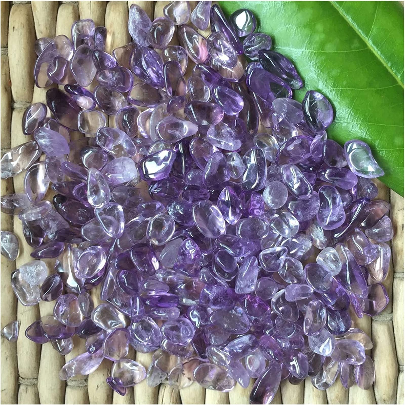 Améthyste rough stone 7-9 mm pour lithothérapie et minéraux 100g