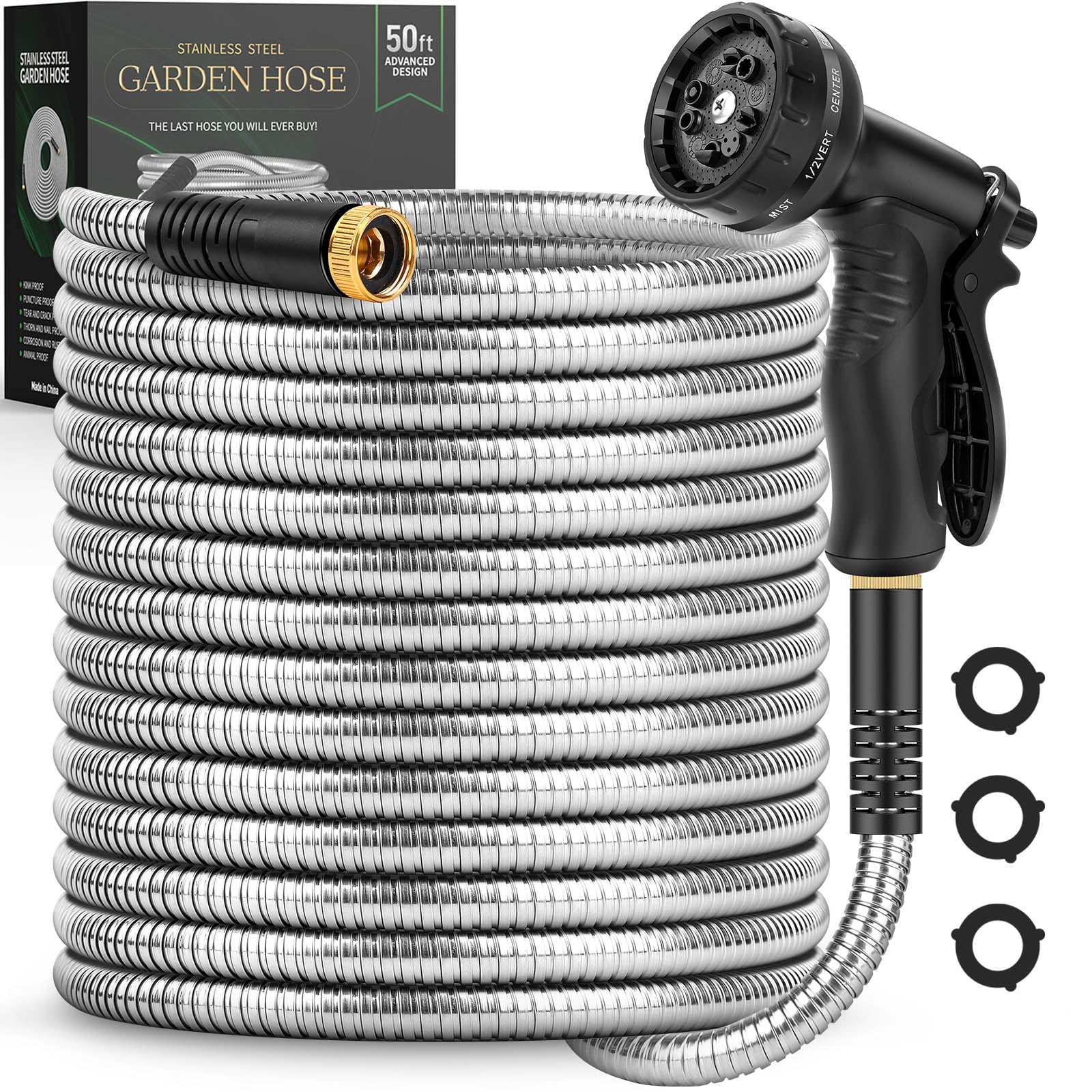 Itsonestep Garden Hose 50 FT
