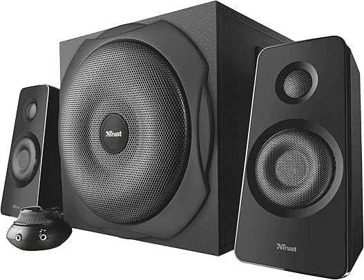 Trust Cilax Set Altoparlanti 2 1 con Subwoofer  Risparmio Energia  Standard  Nero
